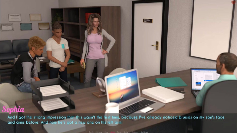 Visual Novels: Una esposa y madrastra parte 86
