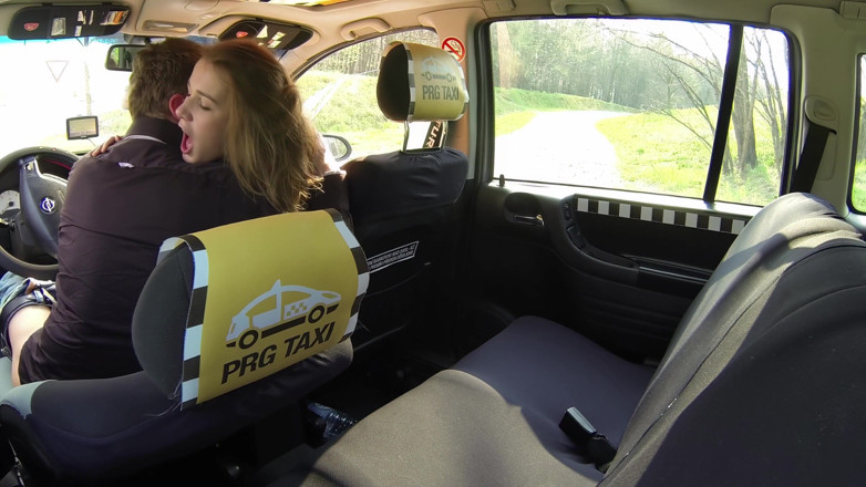 Czech Taxi: Beauty Squirts All Over the Cab