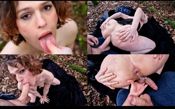 Melodyfluffington: 华丽的T-girl的菊花被摧毁 - a2m，中出