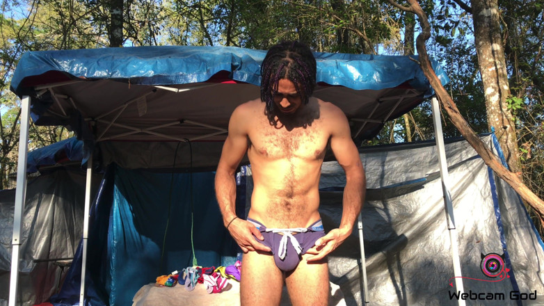Arthur Eden aka Webcam God: Exotic underwear (4K)