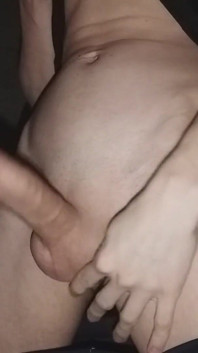 Dancing While Oiling My Veiny Cock and Cumming Hard
