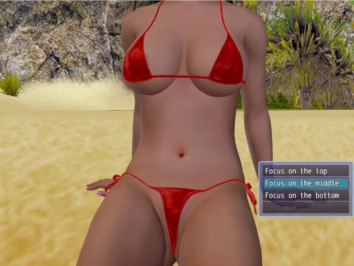 XXX Games Bunk: Coming of Ages - Gameplay - Nhập vai - chụp ảnh 5 - ở bãi biển