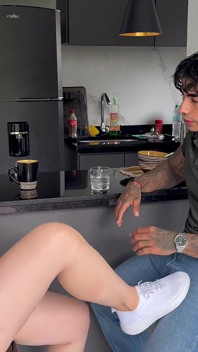 Stepmother Fucks Her Stepdaughter's Boyfriend Right Behind Her Back