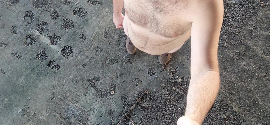 Mirko2589: Walking All Naked Outdoors
