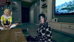 Johannes Gaming: Yuri University #3 - Rose Sunbathed Naked with Madeleine