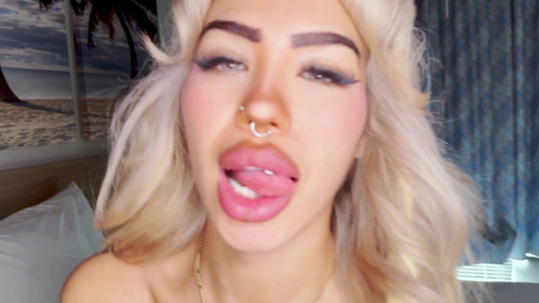 Duncan Saint: Tiny Blonde Spits All Over My Cock Before I Stretch...