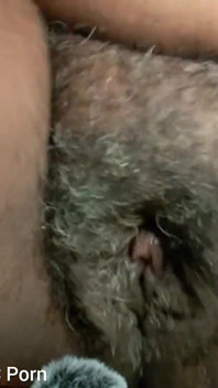 Stimulating My Clit Riding Big Dildo
