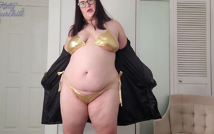 Katy Churchill: Chantajeando grandota provoca y negación de fantasía