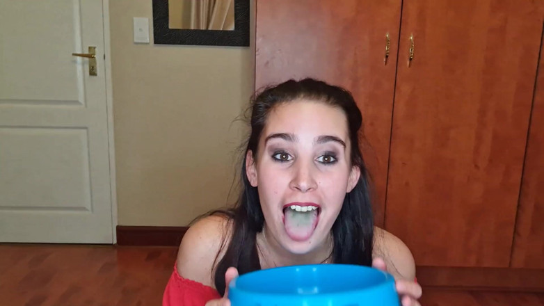 domslutfucker: Worthless Slut Masturbating, Humiliating Herself for Her Customer