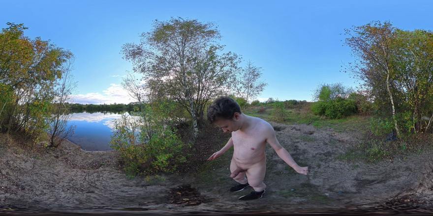 Outdoorboy5: 호수에서 완전히 알몸인 십대