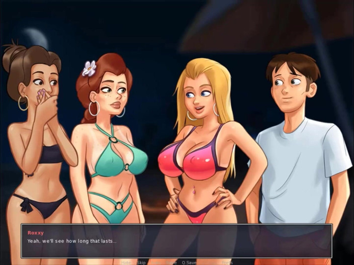 Cartoon Play: Summertime saga bhaag 239 - samudr tat par nanga naach