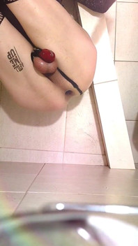 Sissy Entertains Her Cock Hungry Cunt in a Hotel Room