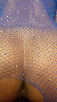 Zadek zblízka Fishnets JOI