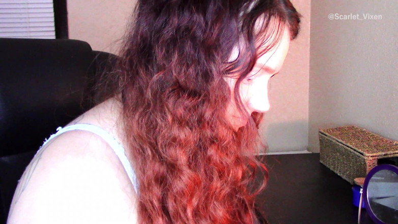 Scarlet Vixen: Hik tijdens het maken van mijn make-up