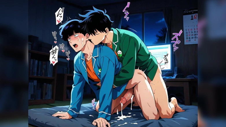 Office boy: Gay přátelé šukají v noci