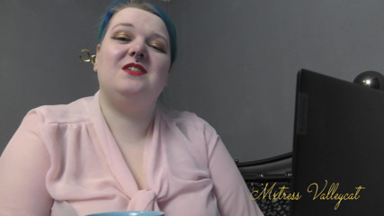 Mxtress Valleycat: Te voy a follar con tu jefe