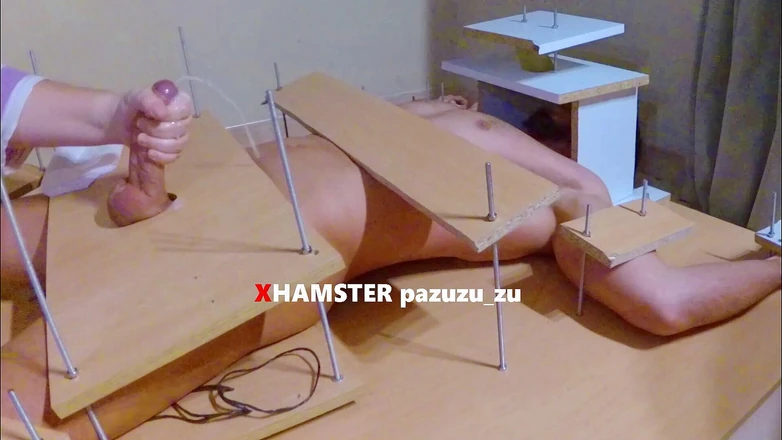 Pazuzu_zu: Amateur femdom handjob. Big ruined orgasm + post orgasm
