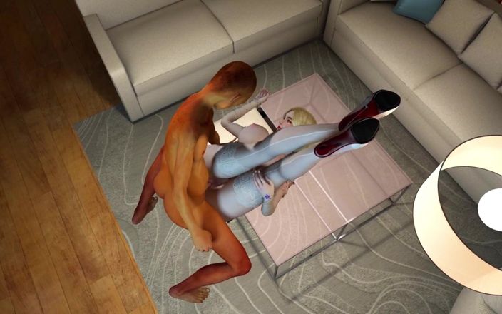 Soiyu Hentai: 大奶子出轨人妻干婊子 - 3D 动画