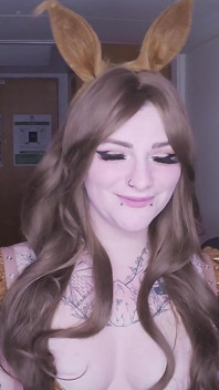 Teen Bunny Cosplay Fucked Hard in Bunny Ears!