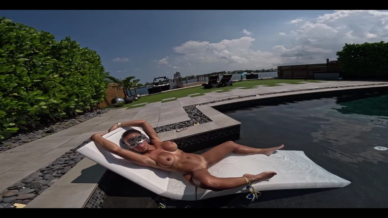 Miss Lexa: Trying to Impress My Neighbours by Tanning Naked