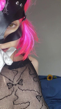 Savor My Desire with My Kitty Mask and Big Tits