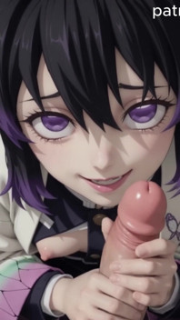 Animasi Shinobu Kocho Demon Slayer Short