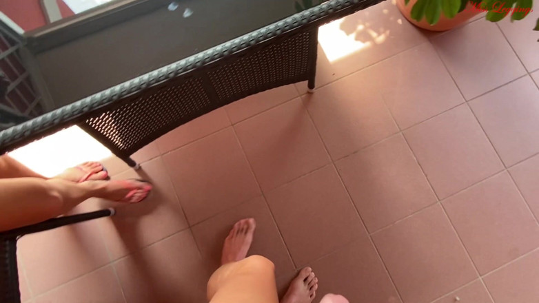 MissLeggings: Fuck di teres hotel dengan air mani di mulut