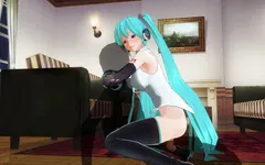 3D Hentai Hatsune Miku cowgirl