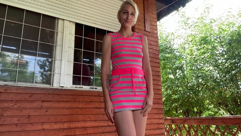 Cuteblonde666: Coño peludo provoca y enorme