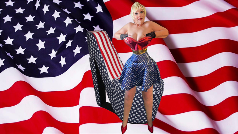 Carmen Angel: Granny America: Kuk suger, dildolekar, missionär knullad Aulde Lang Syne...