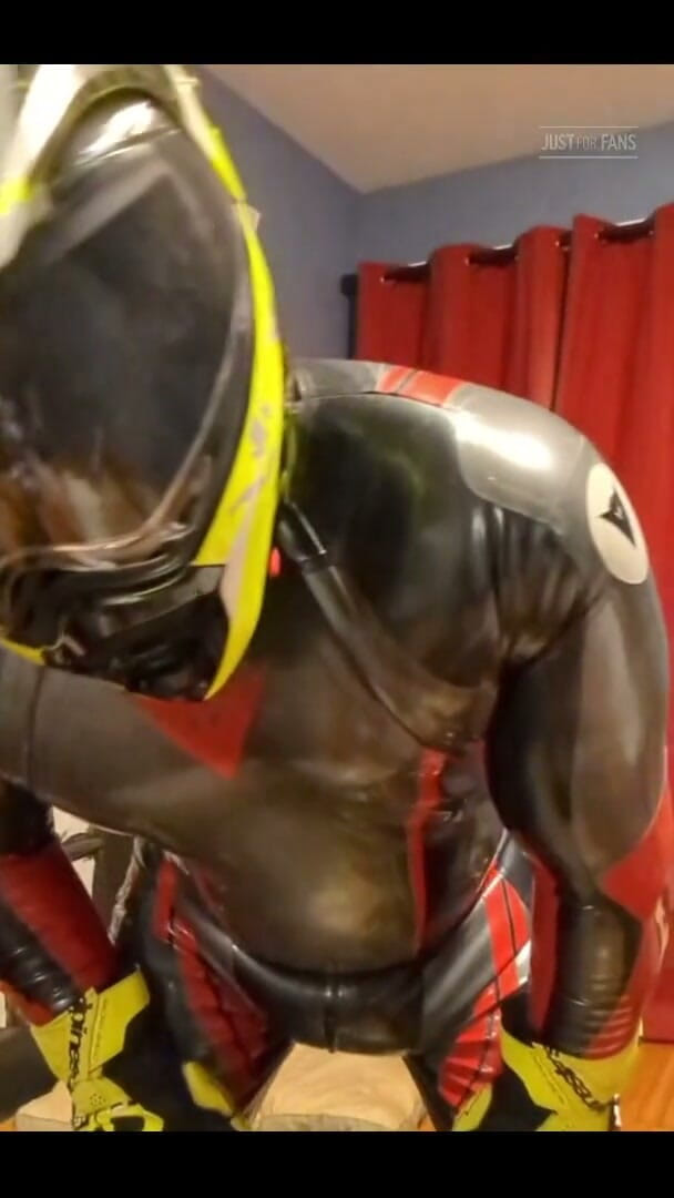 Bruiserwood: Faceless rubber biker drone