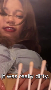 En What We Found in Noa Hoshizora's Belly Button! - Fetish Perut Lesbian Jepun