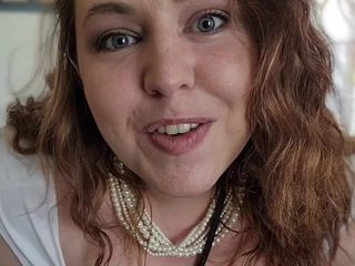 KinkyKatie: Збочене попередження, я люблю бути легким доступом! Мене так збуджує!