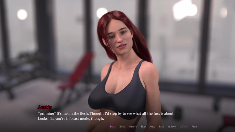 Kitty Gamer: Uwielbiane małżeństwo 5 zarejestrowało się na siłowni - Evelyn dał mi footjob