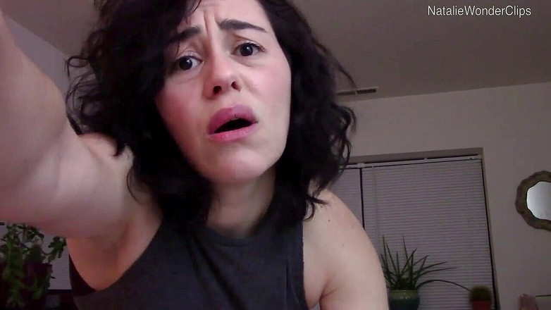 Natalie Wonder: 继母渴望你的成长，巨大的鸡巴