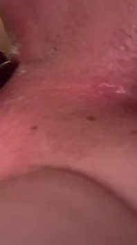 Stroking Sissy Cock and Anal Creampie