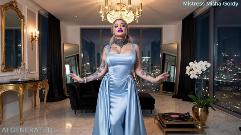 Goddess Misha Goldy: Gentil - Méchant (changement)
