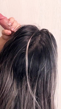 Diep in De Keel Pijpbeurt Met Een Grote Dildo