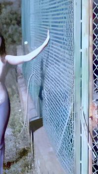 Tina: the Young Spanish Amateur Tina, Naked Outdoors