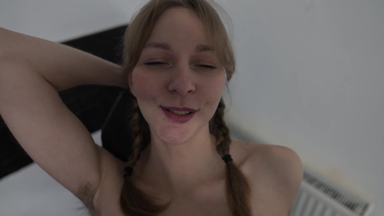 SandraSugar: Gym POV - Trainer Fucks My Hairy Pussy After Workout