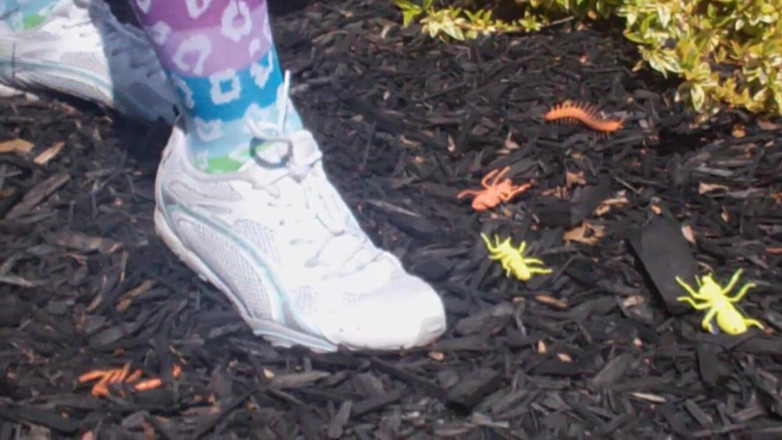 Sexy Amateurz: Sie zerstört einen garten