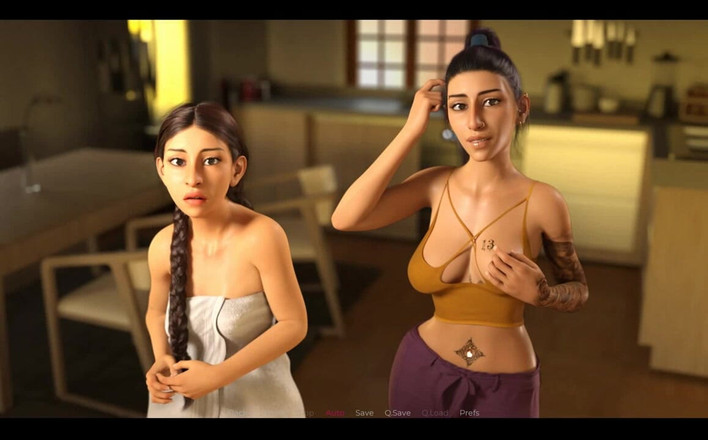 EroticKrisso: 我生命之光 - 美丽的女同性恋者自慰