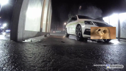 Lingeriemanx69: Car wash in stockings 1