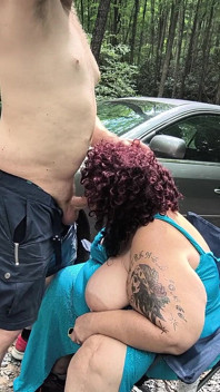 Helping Her with Her Tire Set Her Wet Pussy on Fire