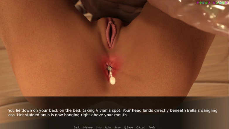 Porny Games: Benlucky의 내 핫와이프 - 뱅버스에서 섹스, 황금 샤워하는 마누라18