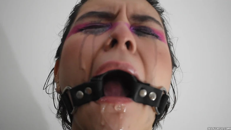 Selfgags Latina Bondage: Slut Training in Progress