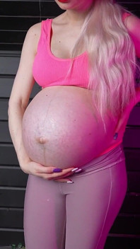 Těhotná sportovní trenérka a práce v posledních několika týdnech