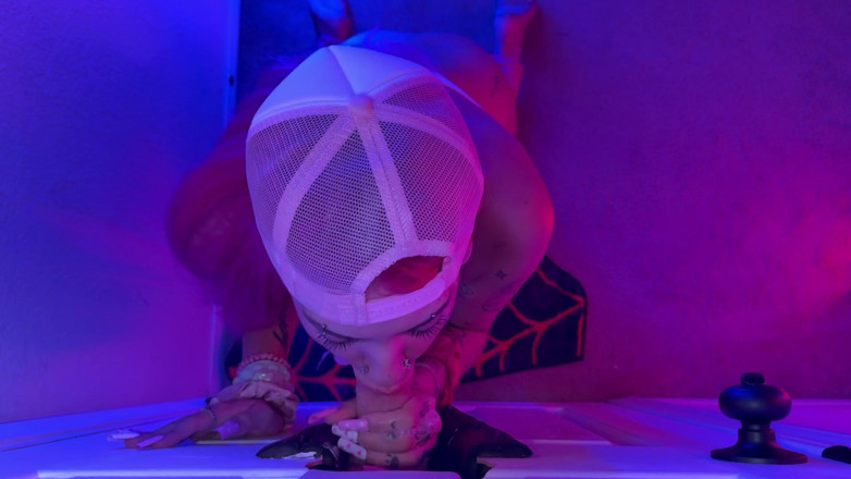 Nali Marie: Glory Hole Slut Busty Petite Alternative Girl POV Blowjob Sloppy...