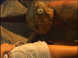 Cumming Soon: Rugged mutant seduces the beauty in the cave