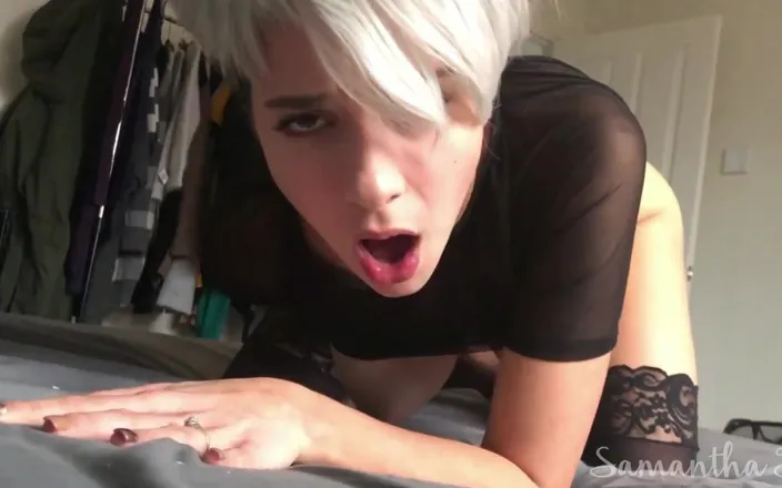 Samantha Flair: Masturbation Explosion in Hot Lingerie